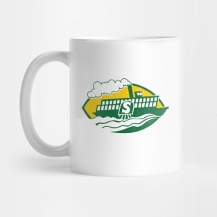 Defunct - Shreveport Steamer Football Mug